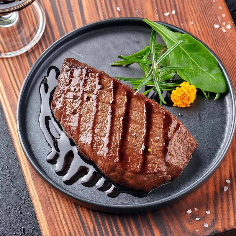 Balsamic Glazed Flat-Iron Steak image